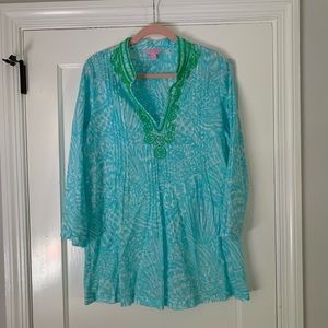Lilly Pulitzer Piet tunic cover up
